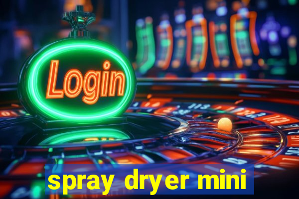 spray dryer mini